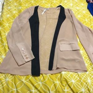 Lauren Conrad chiffon blazer